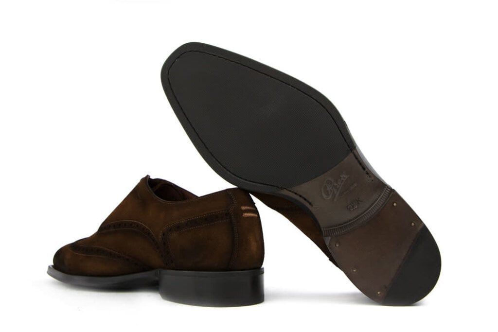 Greve Greve Shoes Utrecht Brown Suede K-wijdte