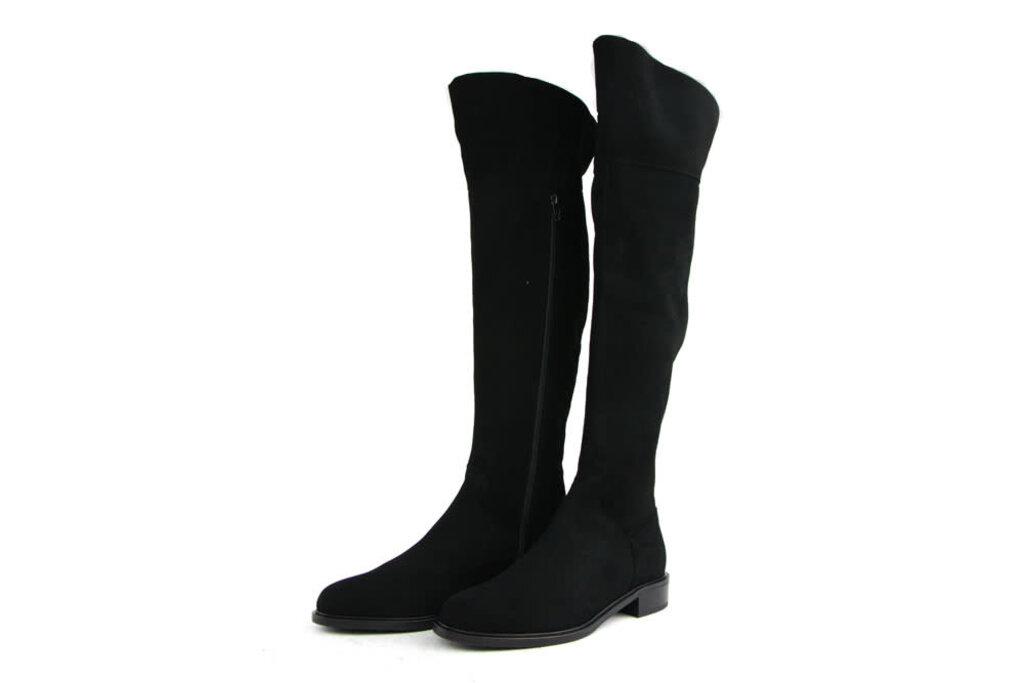 Lilian Lilian Knee Boots Camoscio Nero