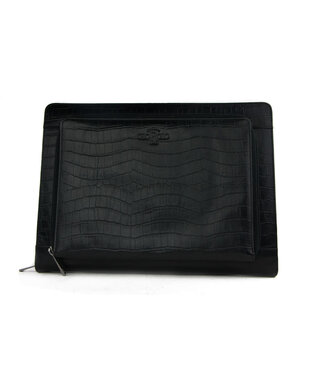 Giorgio Giorgio Laptop Etui Croco Nero
