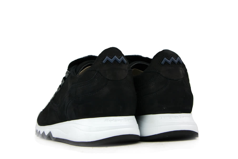 Floris van Bommel Sneaker Black Nubuck - Steenbergen Schoenen