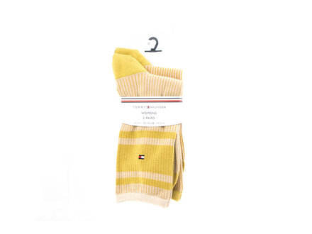 Tommy Hilfiger Tommy Hilfiger Women Sock Lurex Old Gold Tommy Hilfiger Tommy Hilfiger Women Sock Lurex Old Gold