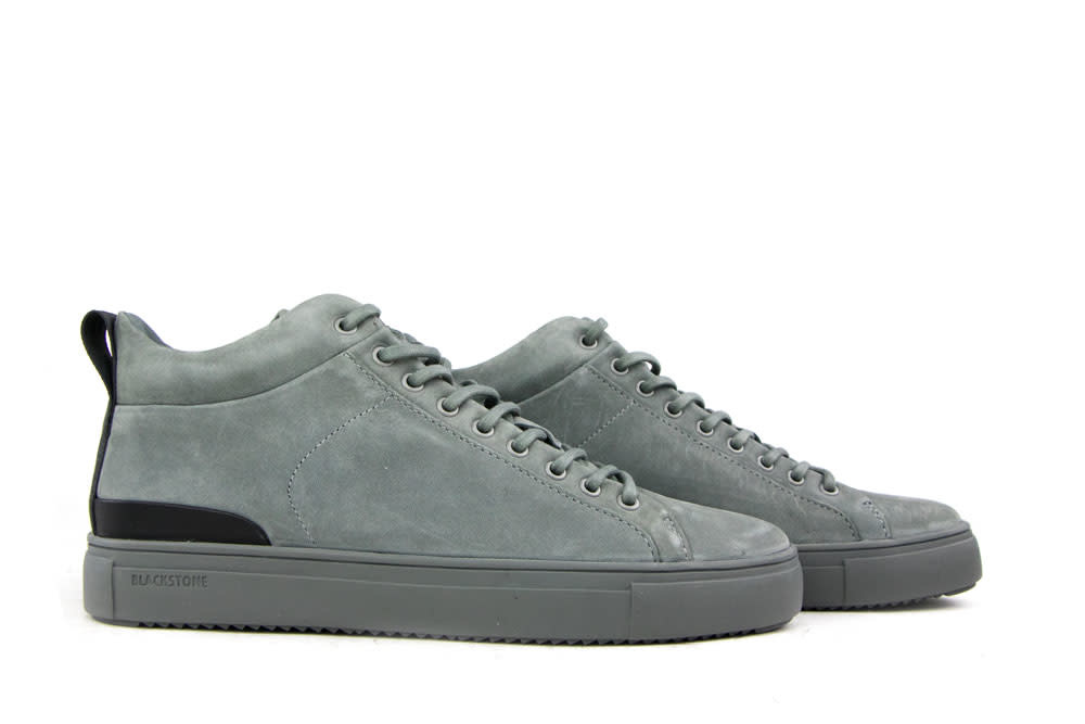 Blackstone Hoge Sneaker Grey Flannel - Steenbergen Schoenen