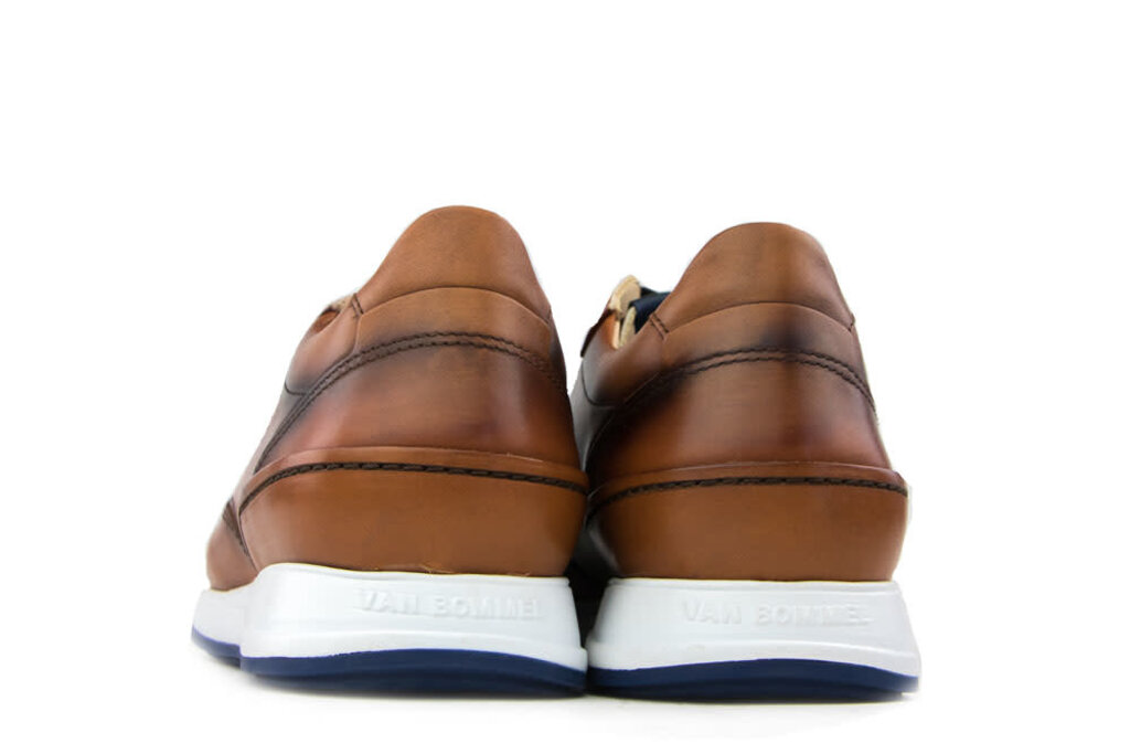 Van Bommel Van Bommel Sneakers Donker Cognac Calf