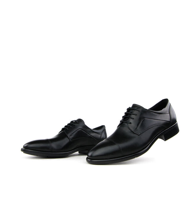 Ecco Veterschoen Citytray Black Santiago