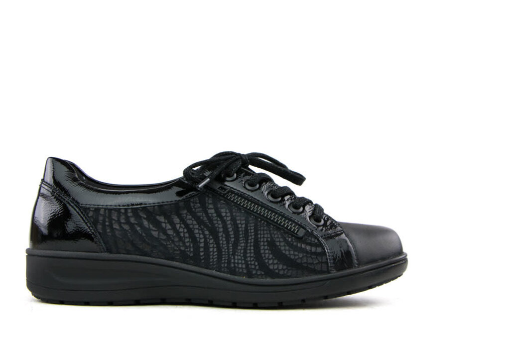 Solidus Solidus Schnürschuhe Kate Schwarz Shape