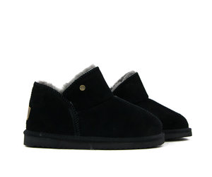 Warmbat Slippers Willow Black Suede I Low Worldwide Shipment Fees