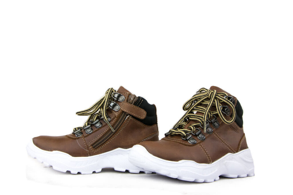 Trackstyle Trackstyle Hoge Veterschoen Cognac