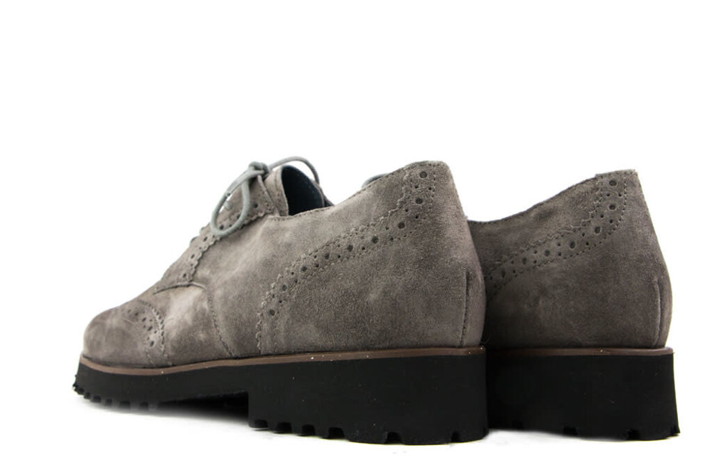 Waldläufer Waldlaufer Schnürschuh Elisa Grijs Suede