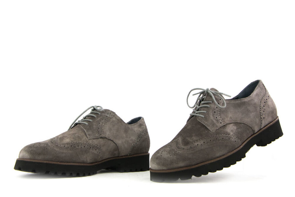 Waldläufer Waldlaufer Schnürschuh Elisa Grijs Suede