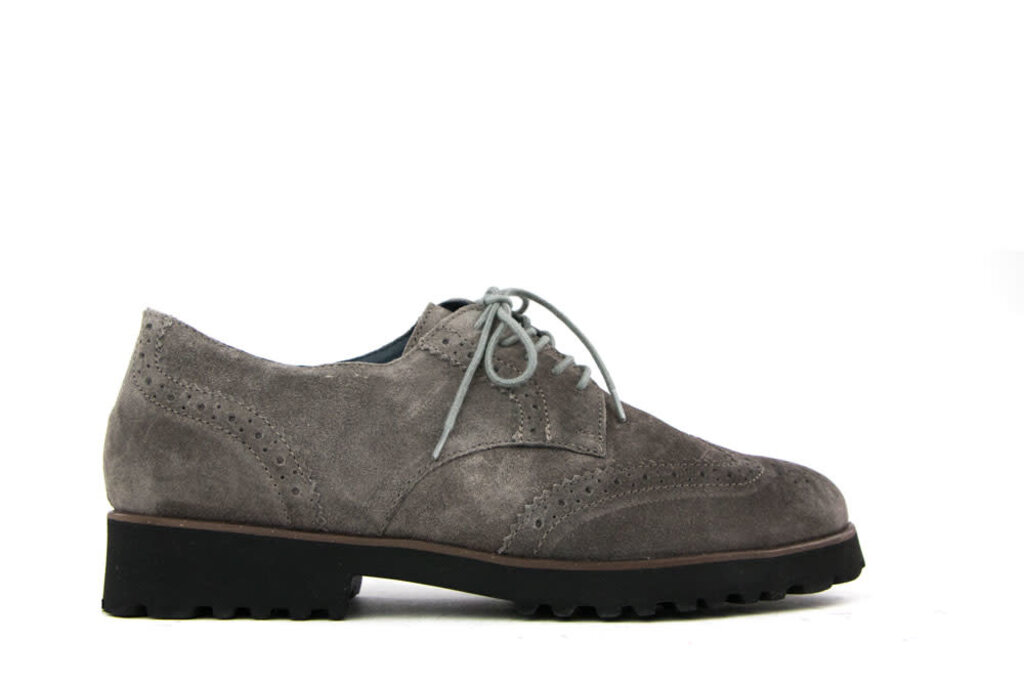 Waldläufer Waldlaufer Schnürschuh Elisa Grijs Suede