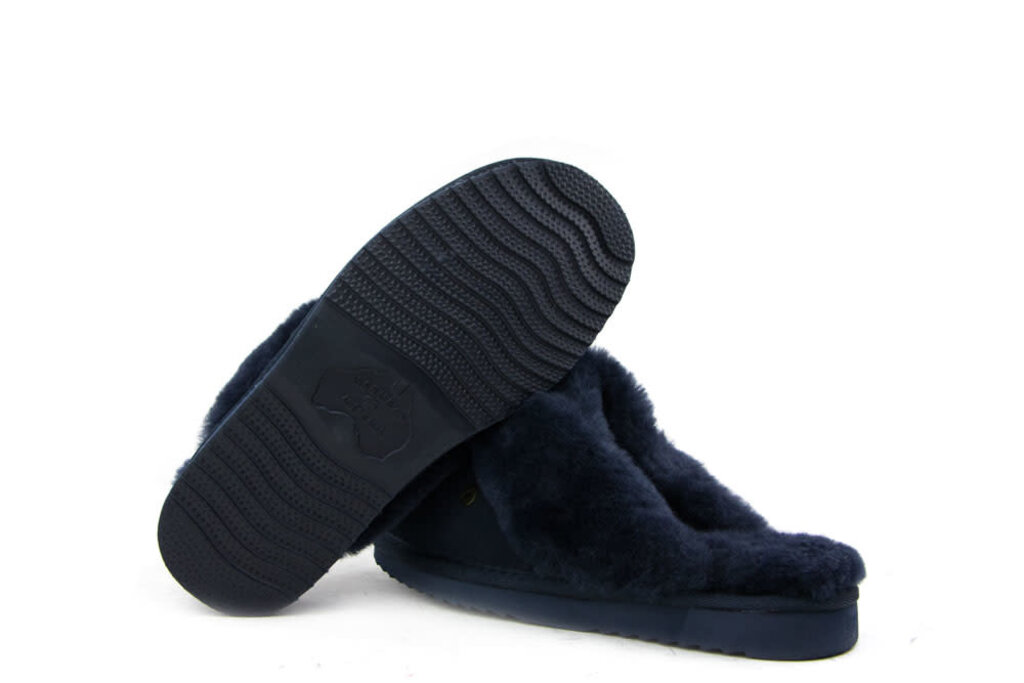 Warmbat Warmbat Flurry Donkerblauw Suede