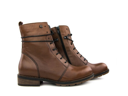 Wolky Wolky Veterboot Murray XW Cognac Leather Wolky Wolky Veterboot Murray XW Cognac Leather