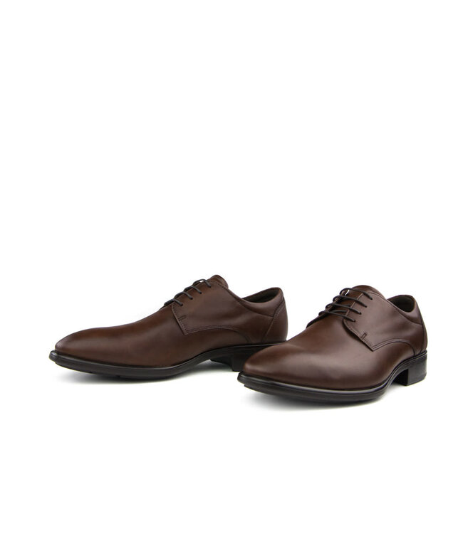 Ecco Schnürschuh Citytray The Natural Cognac