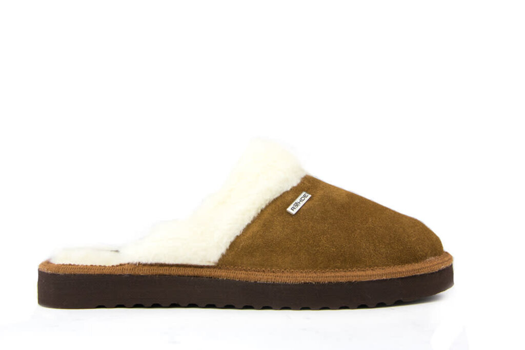 Rohde Rohde Slippers Brown Suede with fur