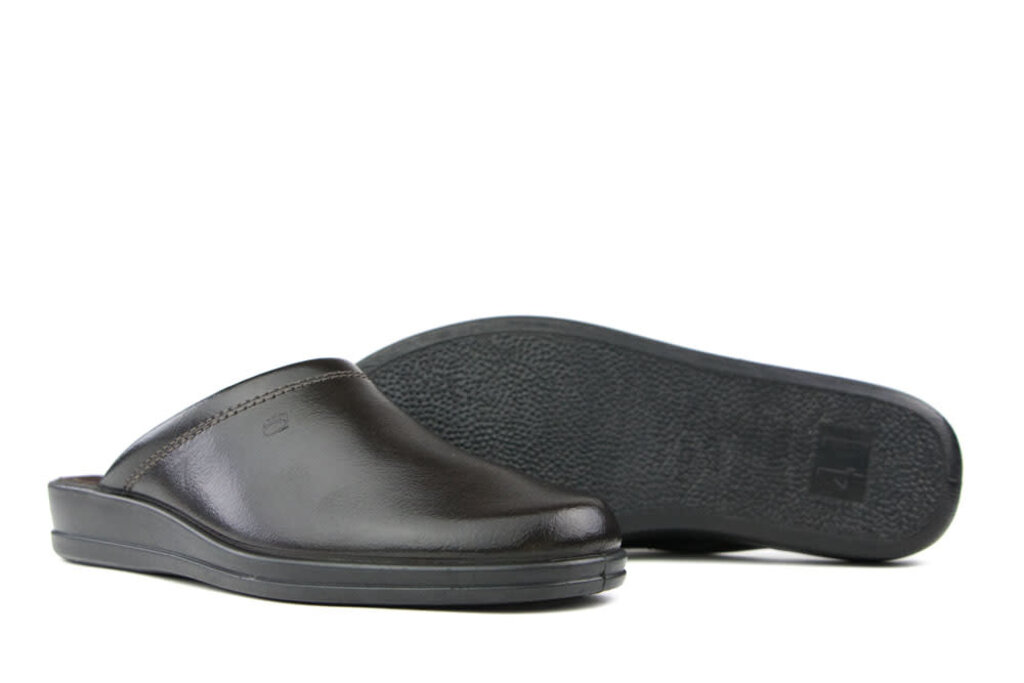 Rohde Rohde Slipper Mocca Leather