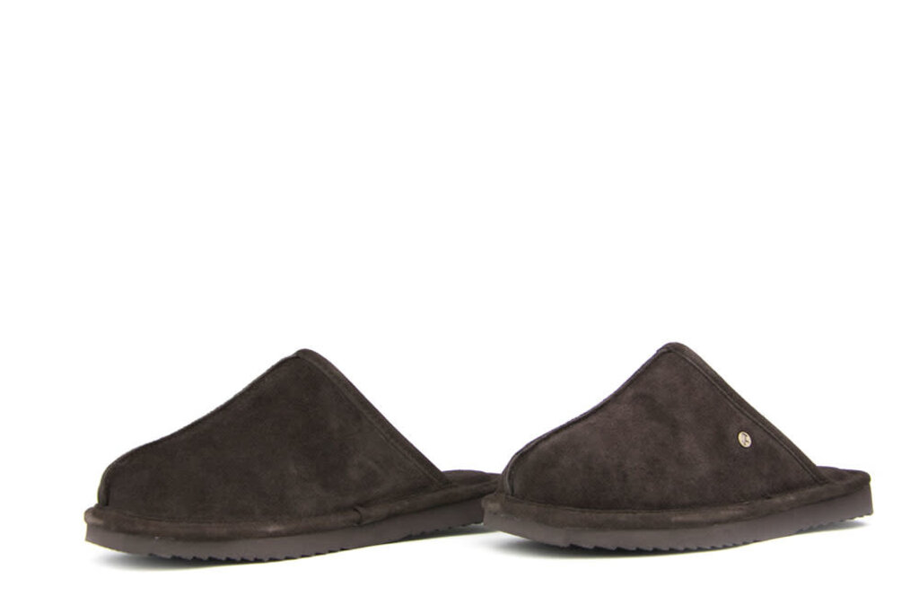 Warmbat Warmbat Slippers Barron Choco Suede