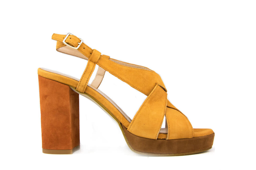 Lilian Lilian Sandaal Arancione Suede