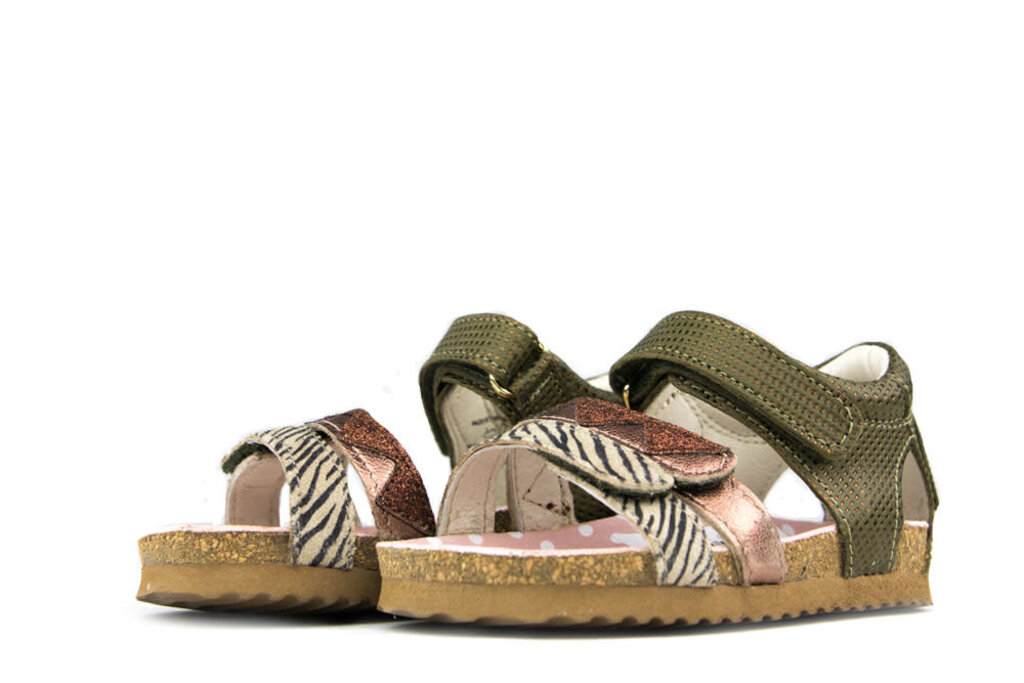 Shoesme Sandaal Green Zebra