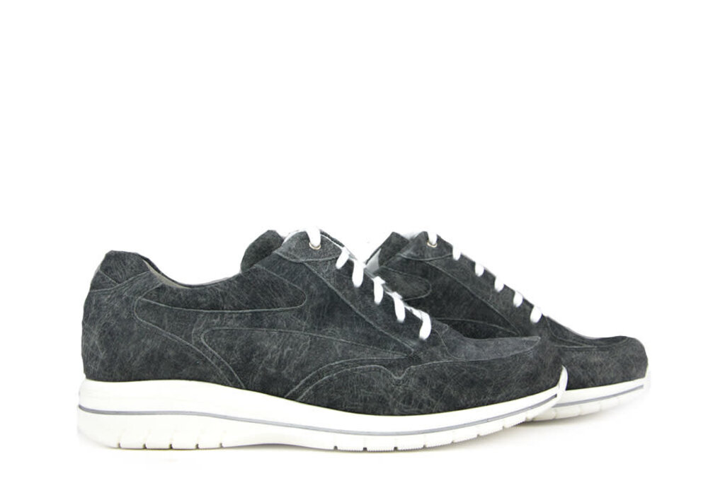 Durea Sneaker Grijs Colibri Suede K-leest