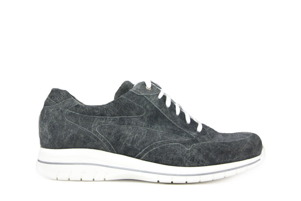 Durea Sneaker Grijs Colibri Suede K-leest