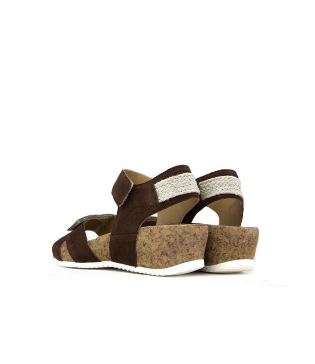 Durea Sandal Dark Brown Cork K-width