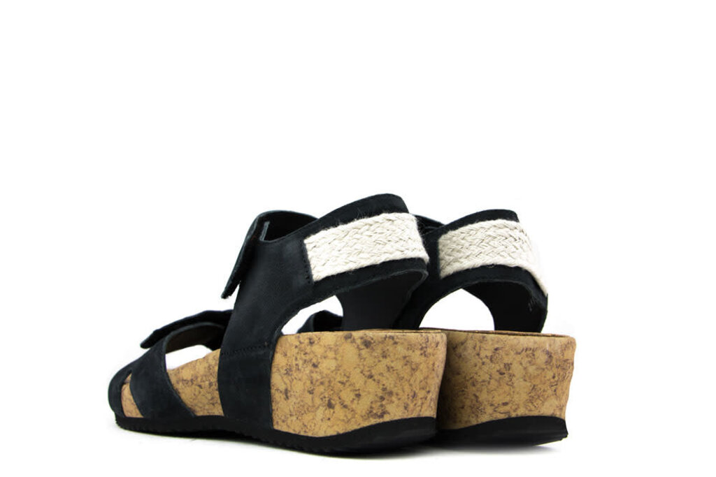 Durea Durea Sandal Black Cork K-width