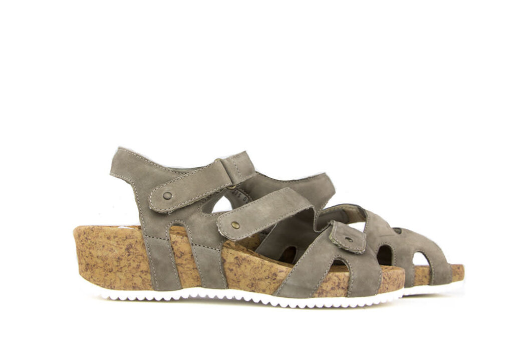 Durea Durea Sandaal Taupe Nubuck H-leest