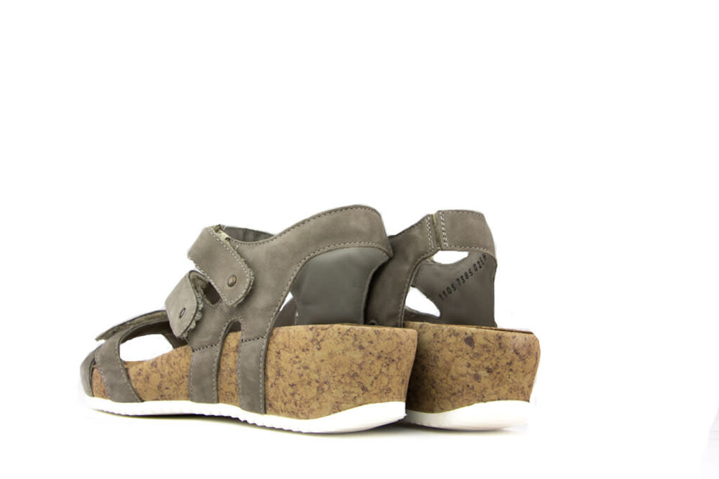 Durea Durea Sandaal Taupe Nubuck H-leest