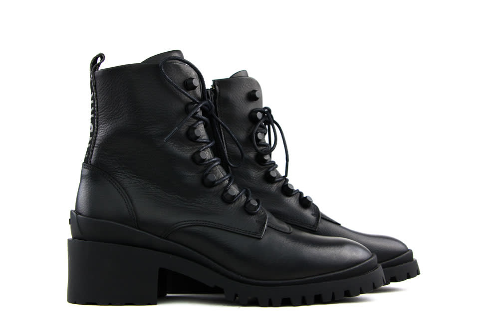 Nubikk Jane Cone Black Leather - Steenbergen Schoenen