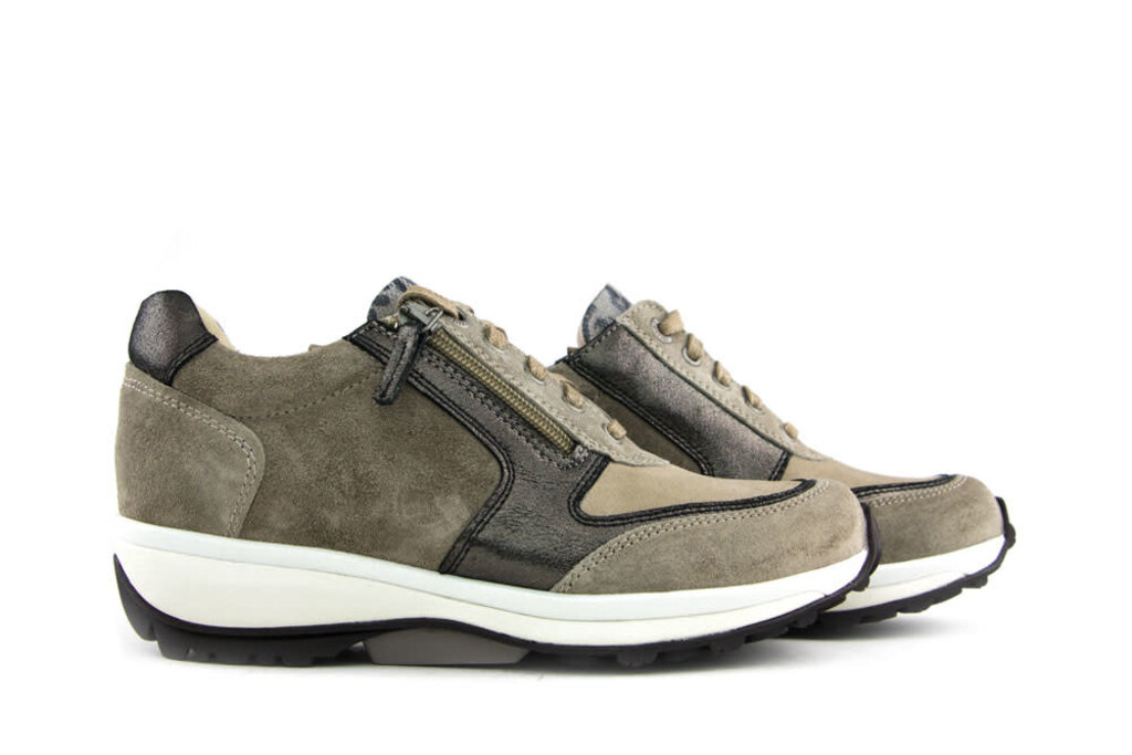 Xsensible Xsensible Stretchwalker Sneaker Wembley Taupe Combi