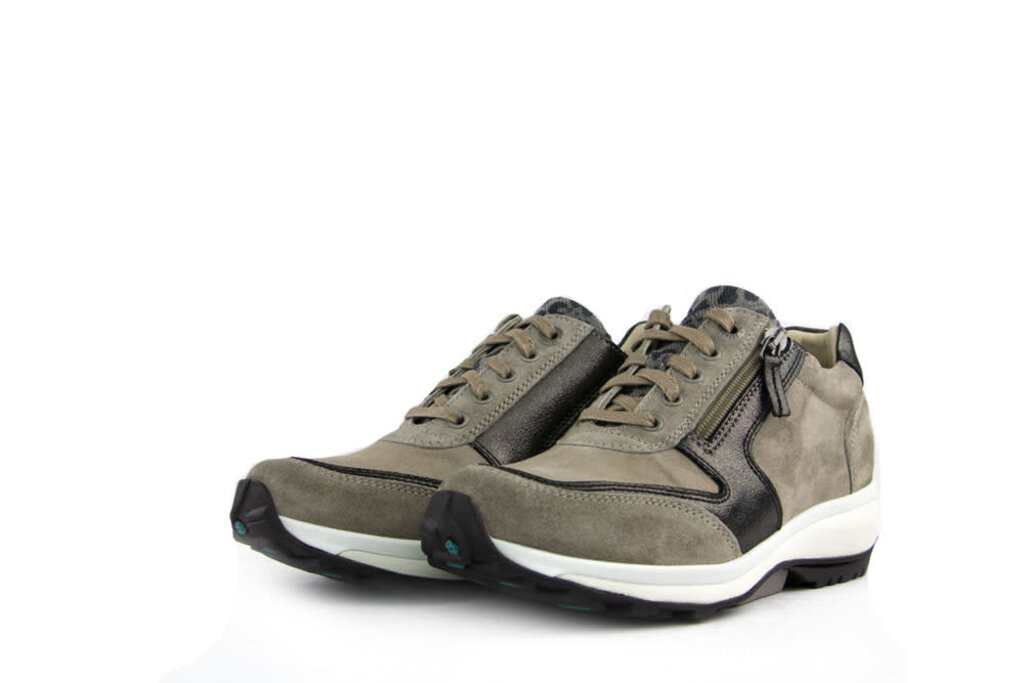 Xsensible Xsensible Stretchwalker Sneaker Wembley Taupe Combi