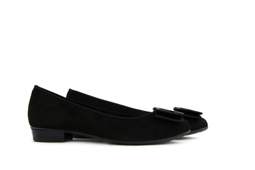 Ara Ara Ballerina Schwarz Suede