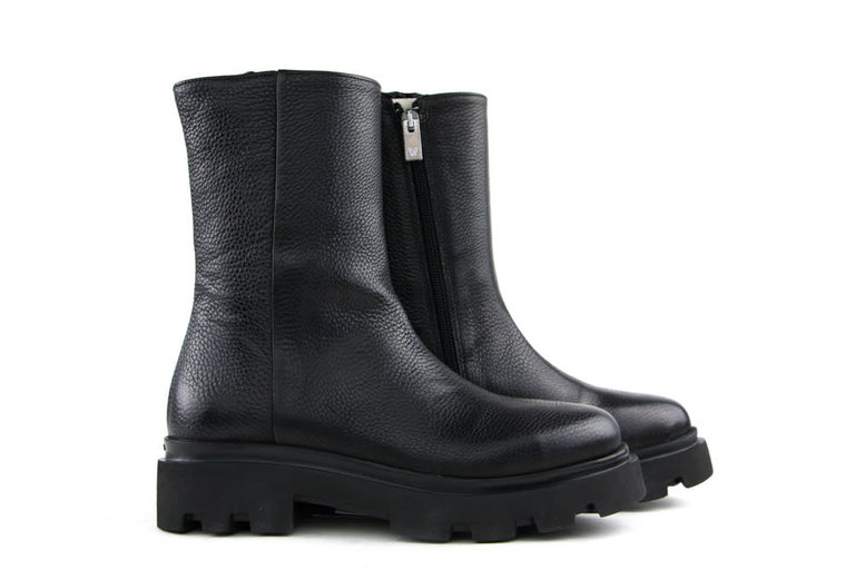 Via Vai Biker Laars Livia Brooke Cesano Nero - Steenbergen Schoenen
