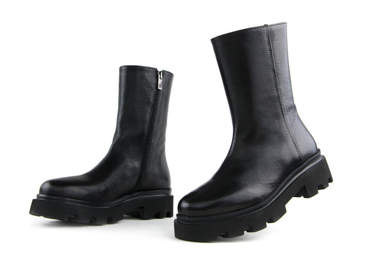 Via Vai Biker Laars Livia Brooke Cesano Nero - Steenbergen Schoenen