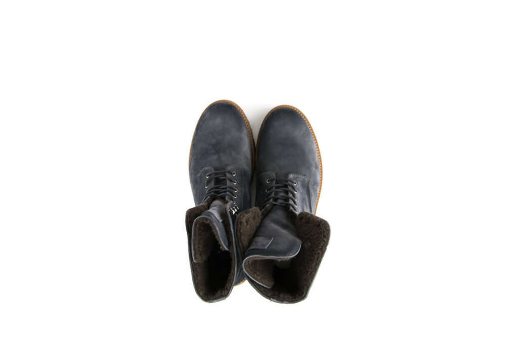 Giorgio Giorgio Veterboot Boy Gunmetal Blauw