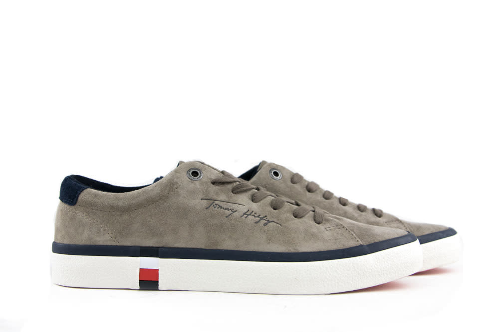 Tommy Hilfiger Corporate Modern Suede Vulcan Nomad - Steenbergen Schoenen