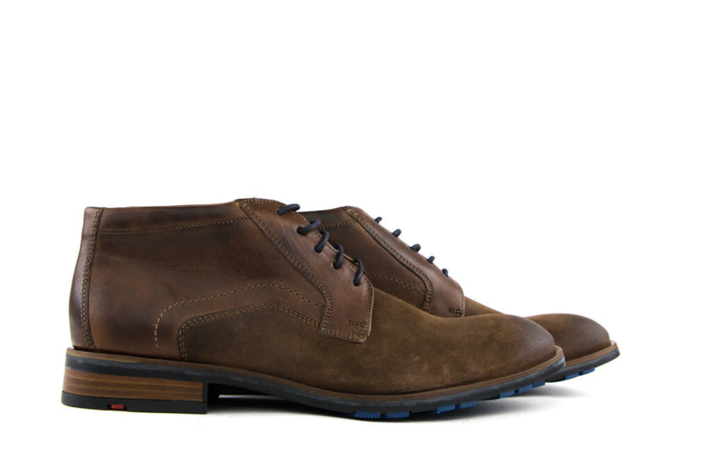 Lloyd Hohe Schnürer Jaron Havanna Cognac Suede
