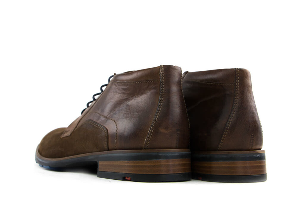 Lloyd Hohe Schnürer Jaron Havanna Cognac Suede