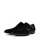 Van Bommel Buckle Black Suede