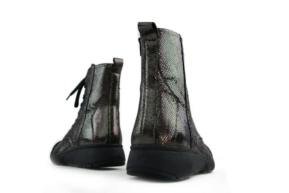 Xsensible Stretchwalker Aosta Antharacite Metal - Steenbergen Schoenen