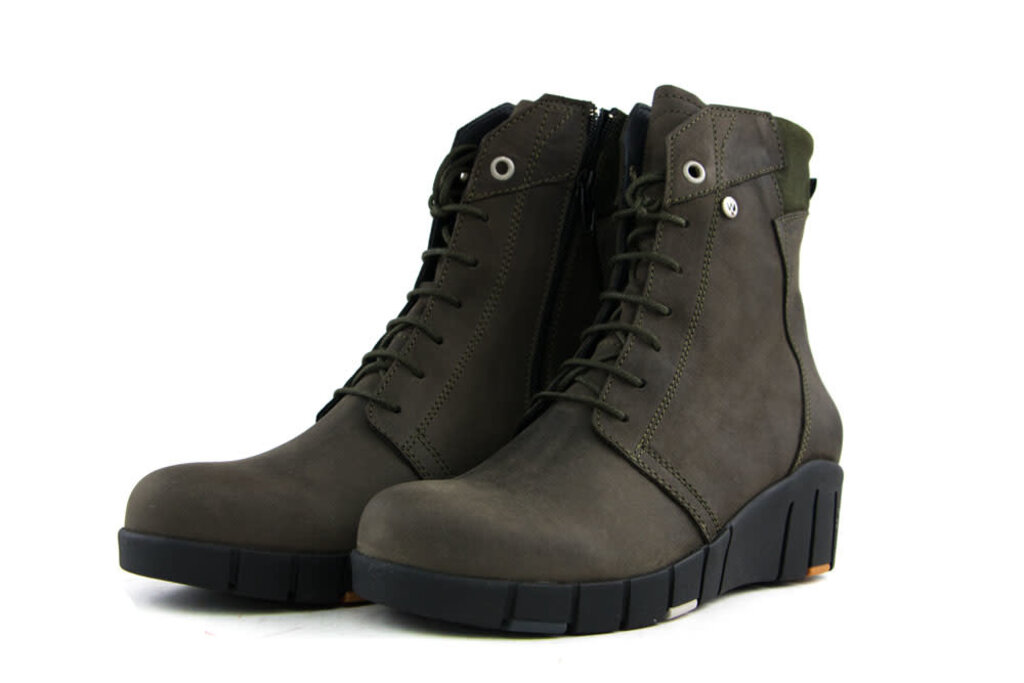 Wolky Wolky Veterboot Portland Quebec Nubuck Cactus