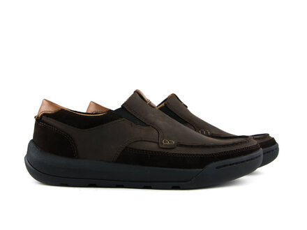 Clarks Clarks Instapper Ashcombe Dark Brown Clarks Clarks Instapper Ashcombe Dark Brown