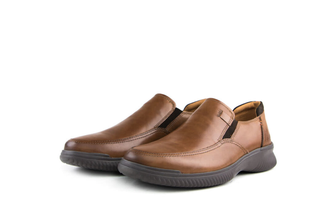 Clarks Clarks Instappers Cognac Donaway Step Dark Tan