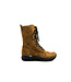 Wolky Hoge Veterboot Zigzag Liverpool Suede Cognac