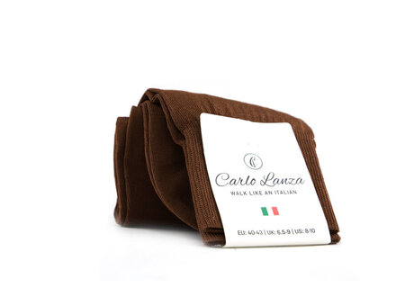 Carlo Lanza Carlo Lanza Sok Cognac Camel Carlo Lanza Carlo Lanza Sok Cognac Camel