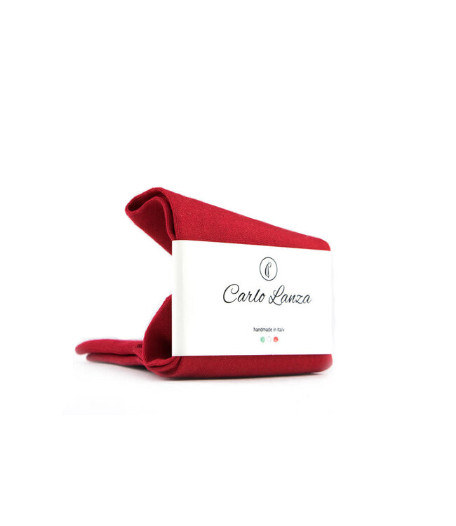 Carlo Lanza Socks Red