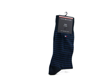 Tommy Hilfiger Tommy Hilfiger Small Stripe Sock Tommy Blue Tommy Hilfiger Tommy Hilfiger Small Stripe Sock Tommy Blue
