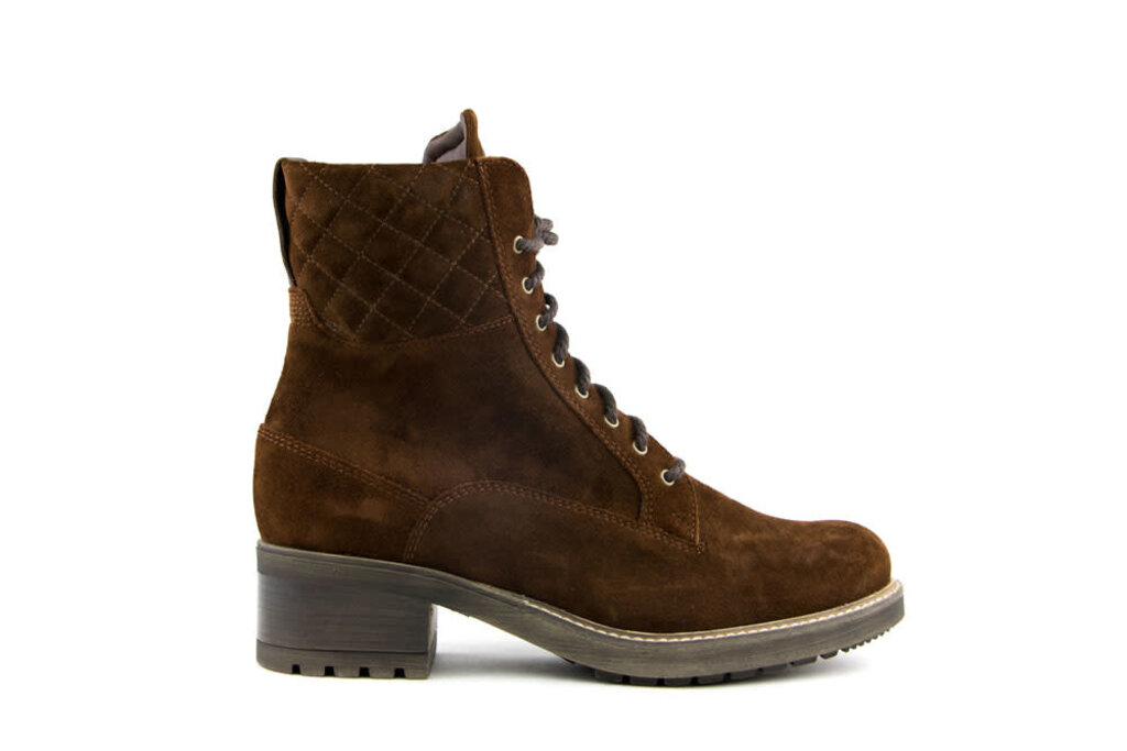 Durea Durea Veterboots Cognac Donkerbruin Suede K