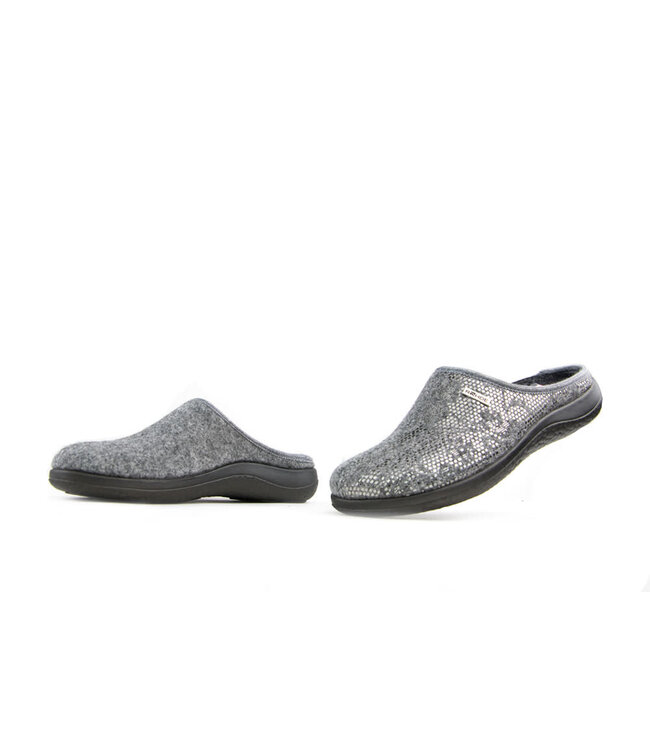 Rohde Slippers Grey Shine