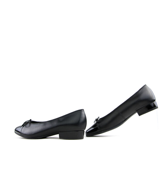 Ara Ballerina Bari Schwarz Leer Lak